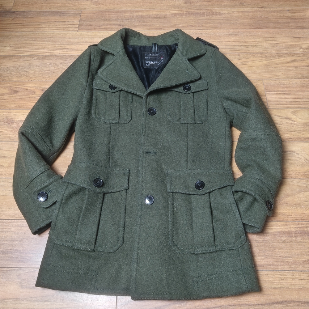 Urban Republic Green Military Field Jacket